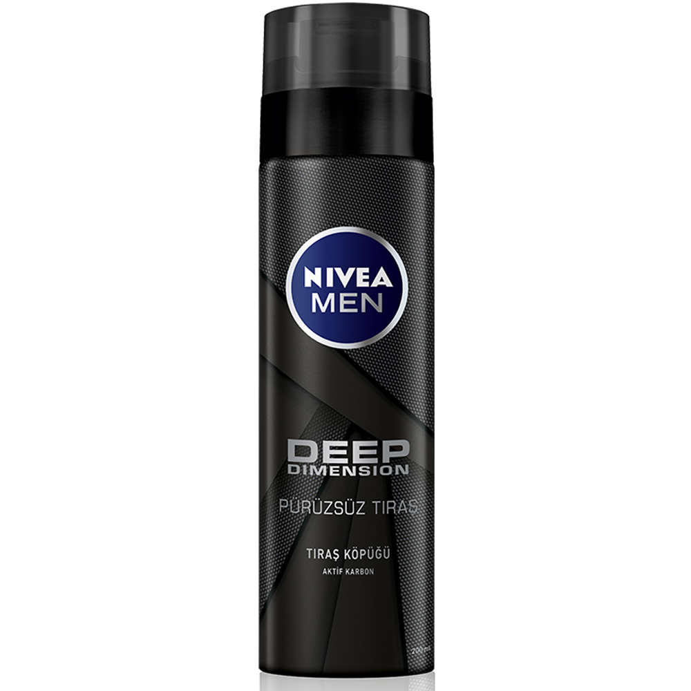 Nivea Men Deep Dimension Pürüzsüz Tıraş Köpüğü 200 ml