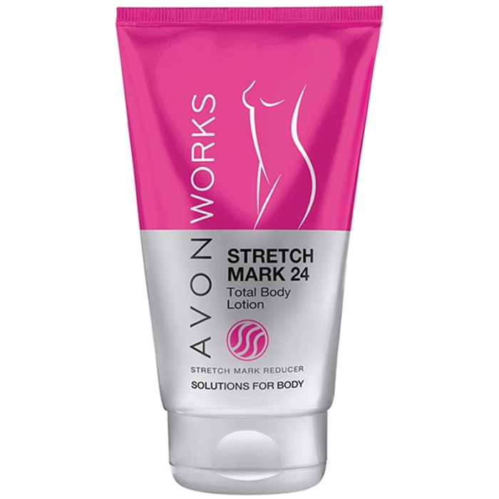 AVON Works Stretch Mark 24 Çatlak Görünümünü Düzgünleştirici Losyon 150 ml