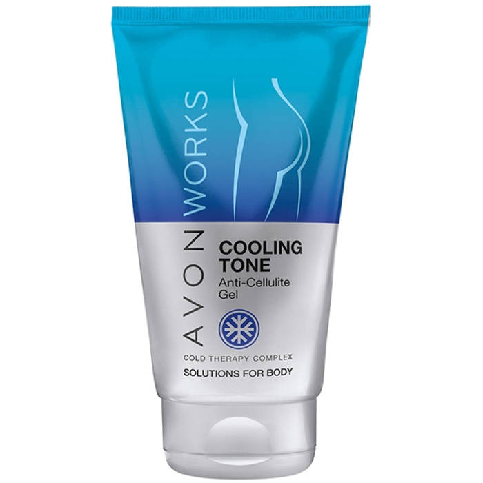AVON Works Cooling Tone Anti Selülit Jel 150 ml