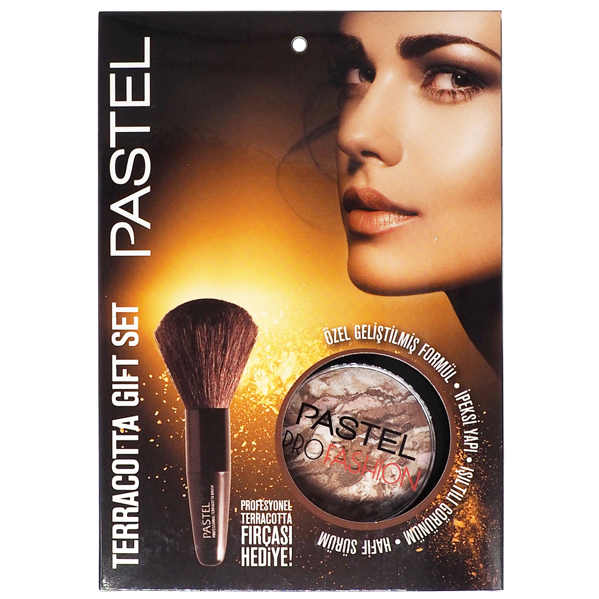 Pastel Terracotta Allık 02 Fırça Hediyeli Set
