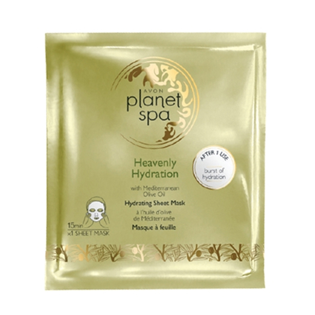 AVON Planet Spa Zeytinyağı Özlü Kağıt Maske