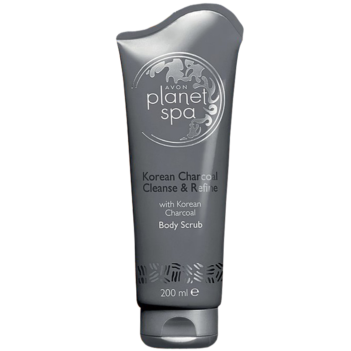 AVON Planet Spa Kömür Özlü Vücut Peelingi 200 ml