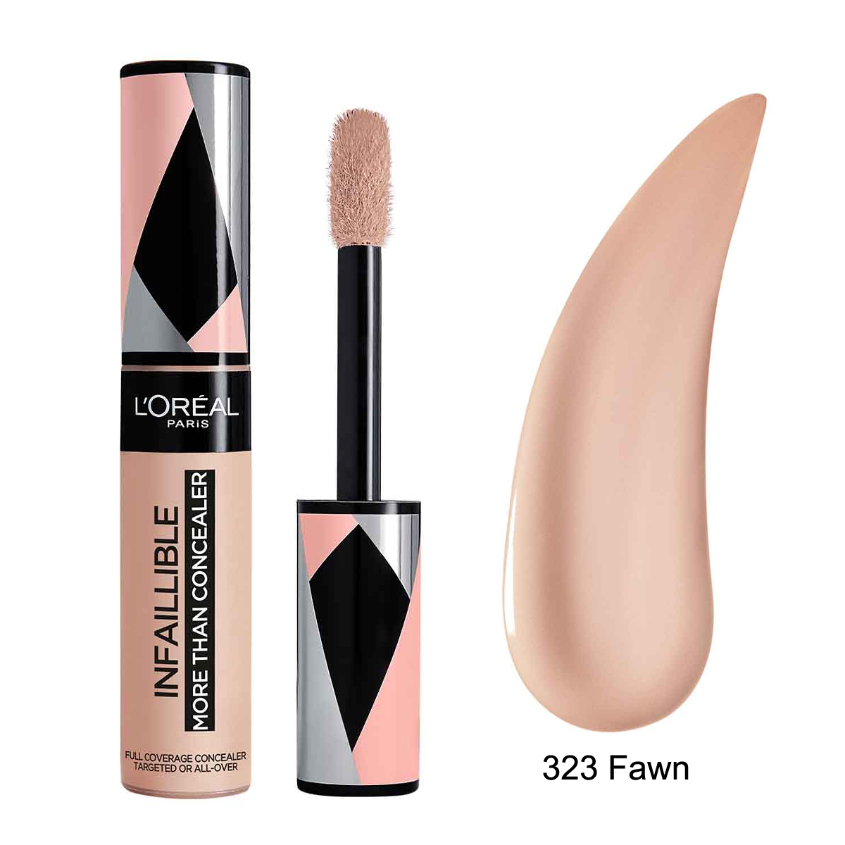 L'Oréal Infaillible More Than Concealer Tüm Yüz İçin Kapatıcı 323 Fawn
