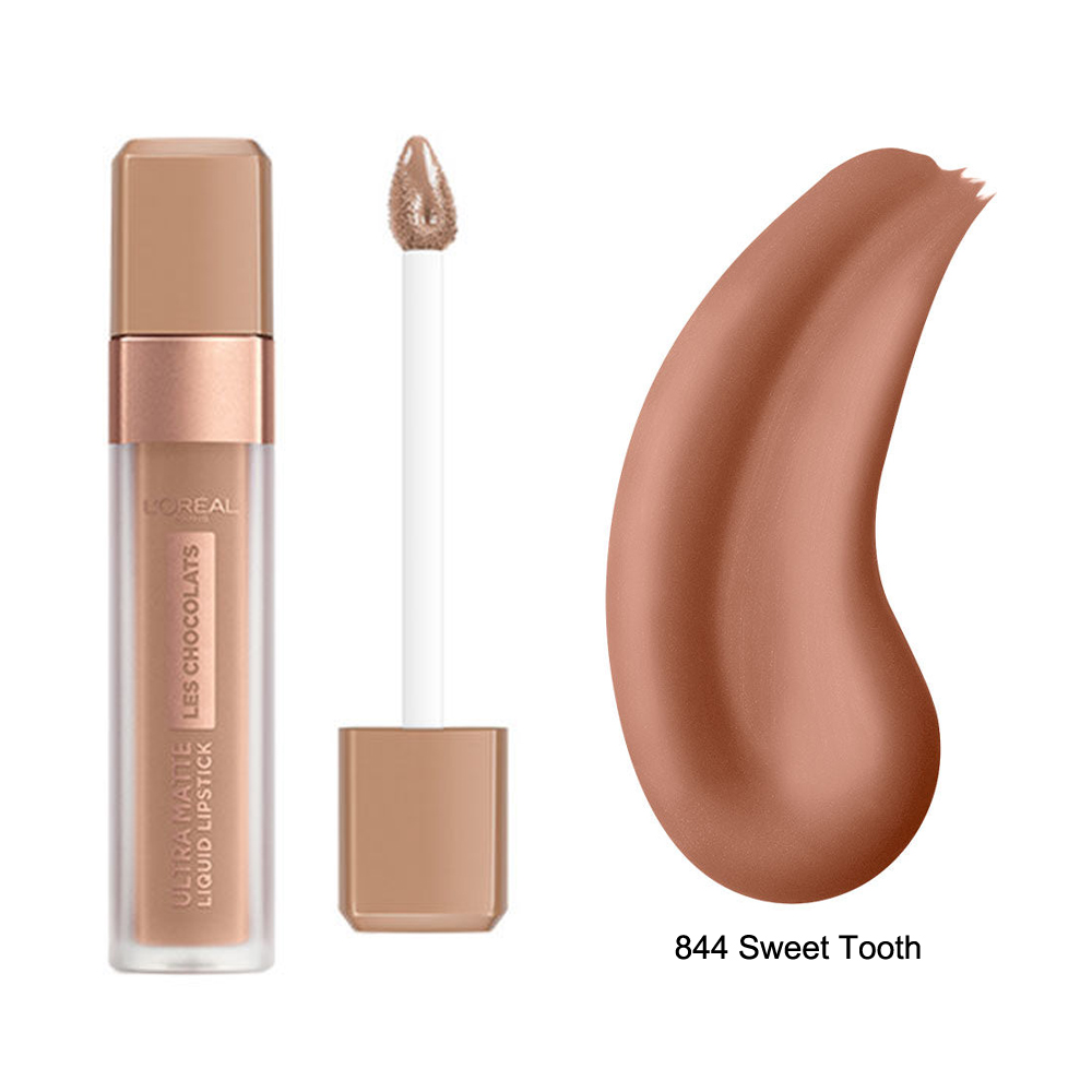 L'Oréal Les Chocolats Çikolata Kokulu Likit Mat Ruj 844