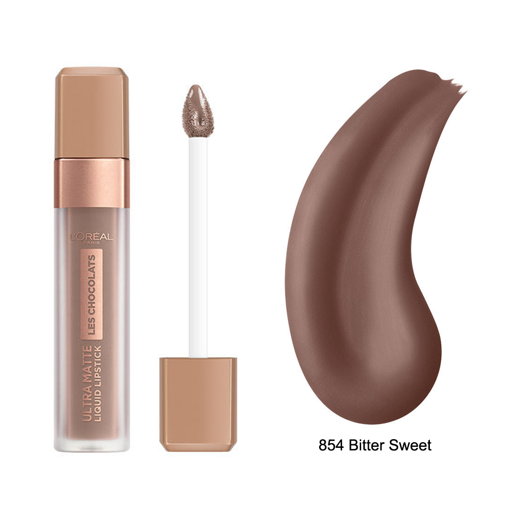 L'Oréal Les Chocolats Çikolata Kokulu Likit Mat Ruj 854