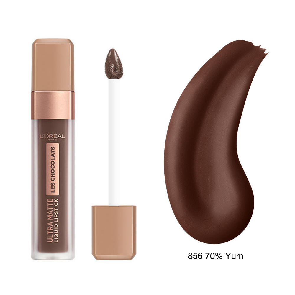 L'Oréal Les Chocolats Çikolata Kokulu Likit Mat Ruj 856