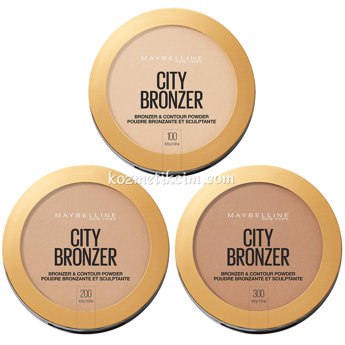 Maybelline City Bronzer Bronzlaştırıcı ve Kontür Pudrası