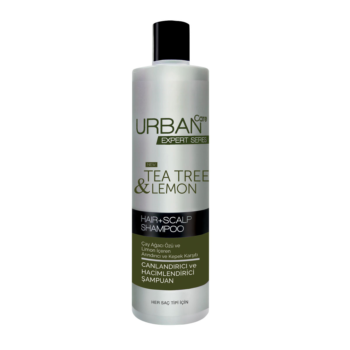 Urban Care Çay Ağacı Özü ve Limon İçeren Kepek Karşıtı Arındırıcı Canlandırıcı Etkili Şampuan 350 ml