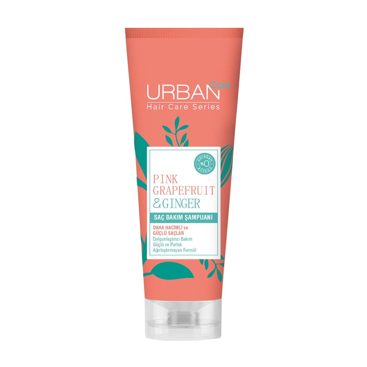 Urban Care Pembe Greyfurt ve Zencefil İçeren Dolgunlaştırıcı Saç Bakım Şampuanı 250 ml