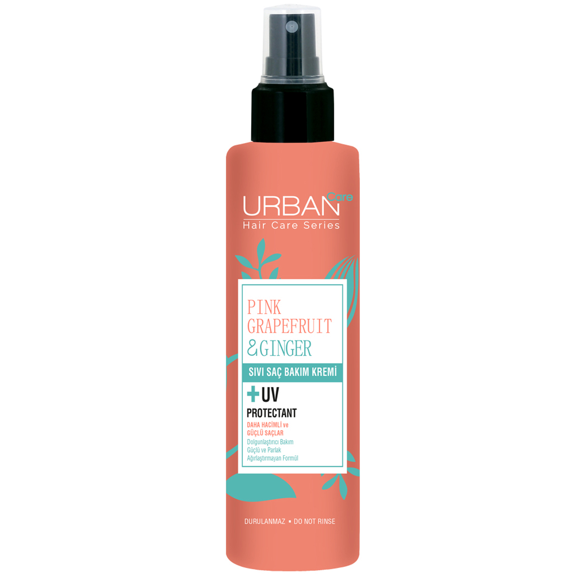 Urban Care Pembe Greyfurt ve Zencefil İçeren Dolgunlaştırıcı Sıvı Saç Bakım Kremi 200 ml