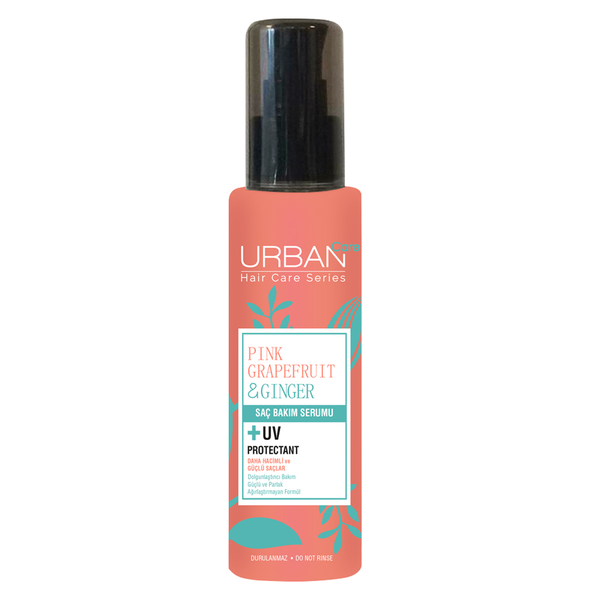 Urban Care Pembe Greyfurt ve Zencefil İçeren Dolgunlaştırıcı Saç Bakım Serumu 100 ml
