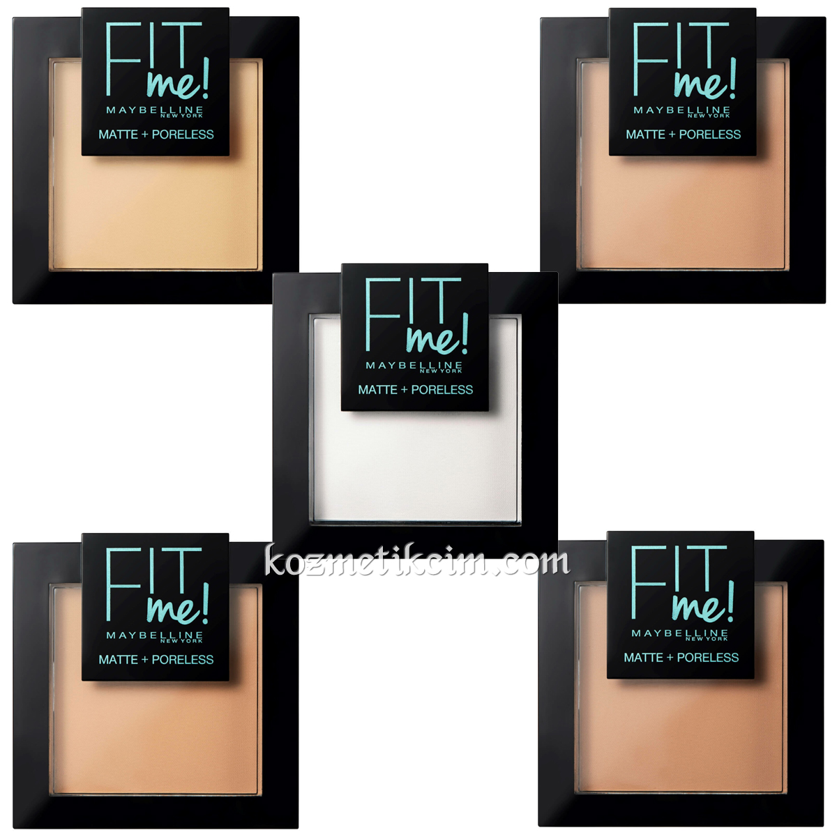 Maybelline Fit Me Matte Poreless Pudra