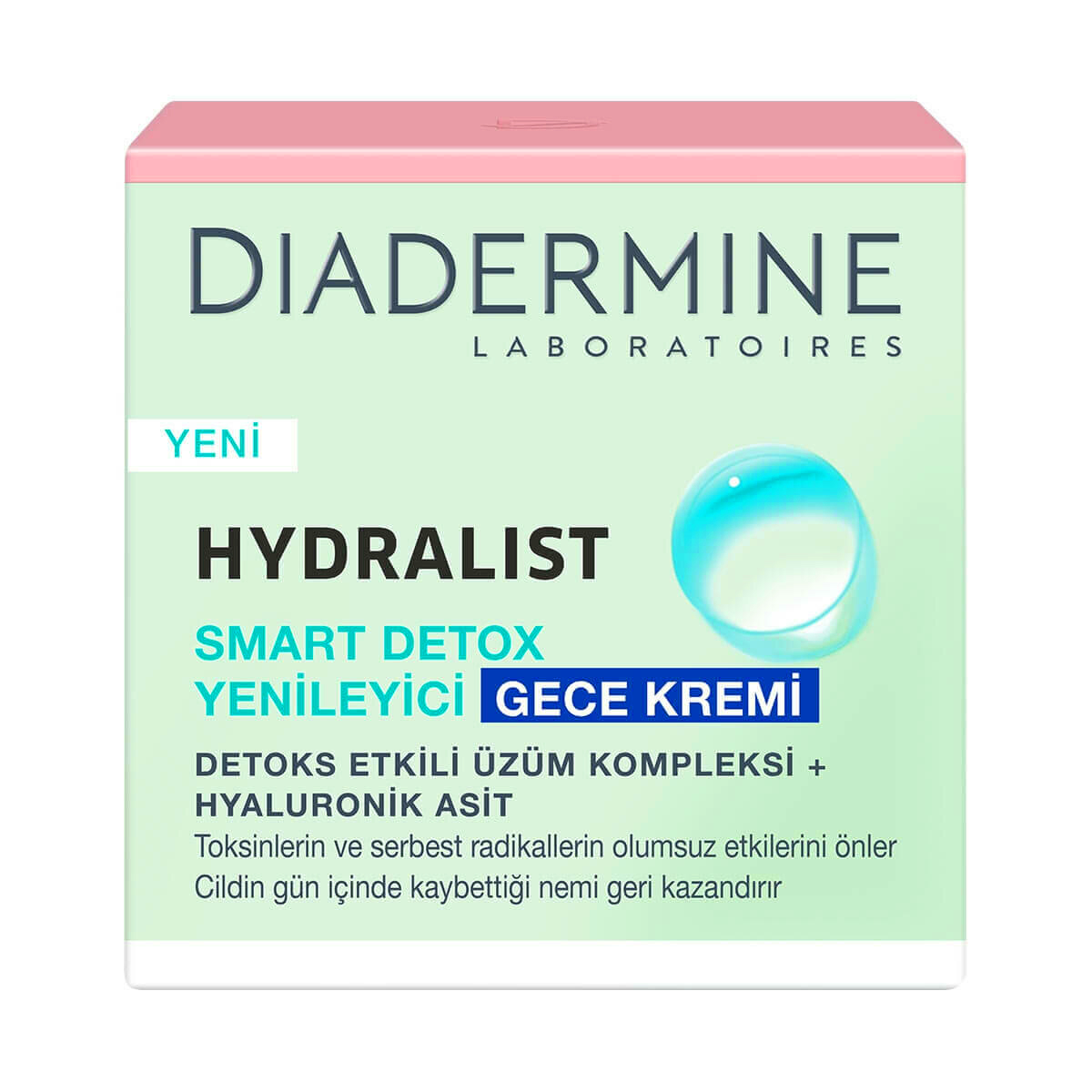 Diadermine Hydralist Smart Detox Yenileyici Gece Kremi 50 ml
