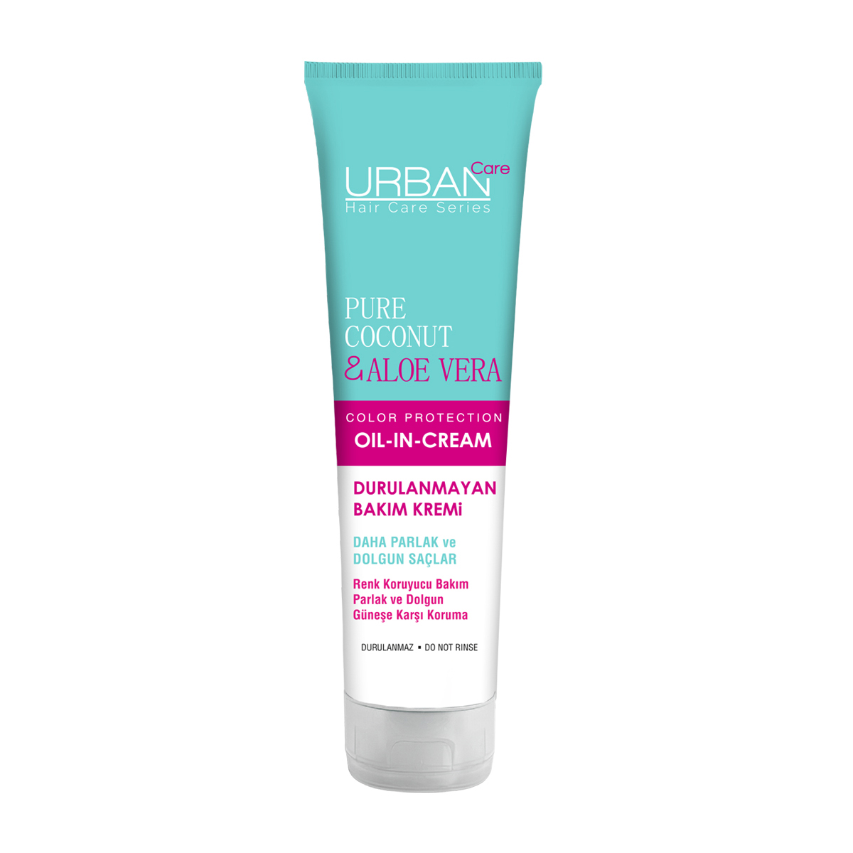 Urban Care Saf Hindistan Cevizi Yağı ve Aloe Vera İçeren Renk Koruyucu Durulanmayan Bakım Kremi 150 ml