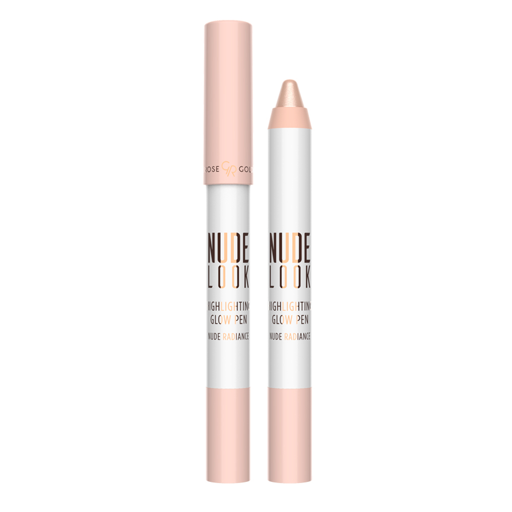 Golden Rose Nude Look Highlighting Glow Pen Nude Radiance Işıltılı Aydınlatıcı Kalem