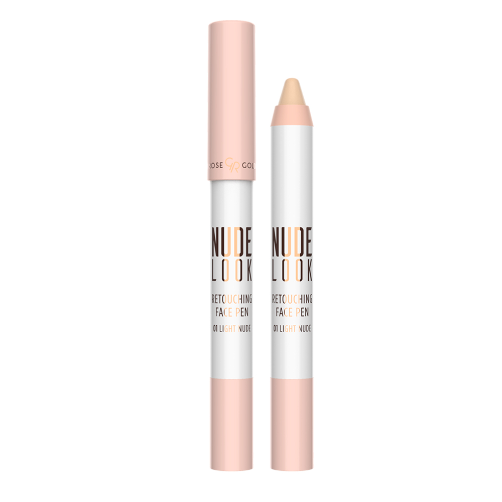 Golden Rose Nude Look Retouching Face Pen Kapatıcı Kalemi 01 Light Nude