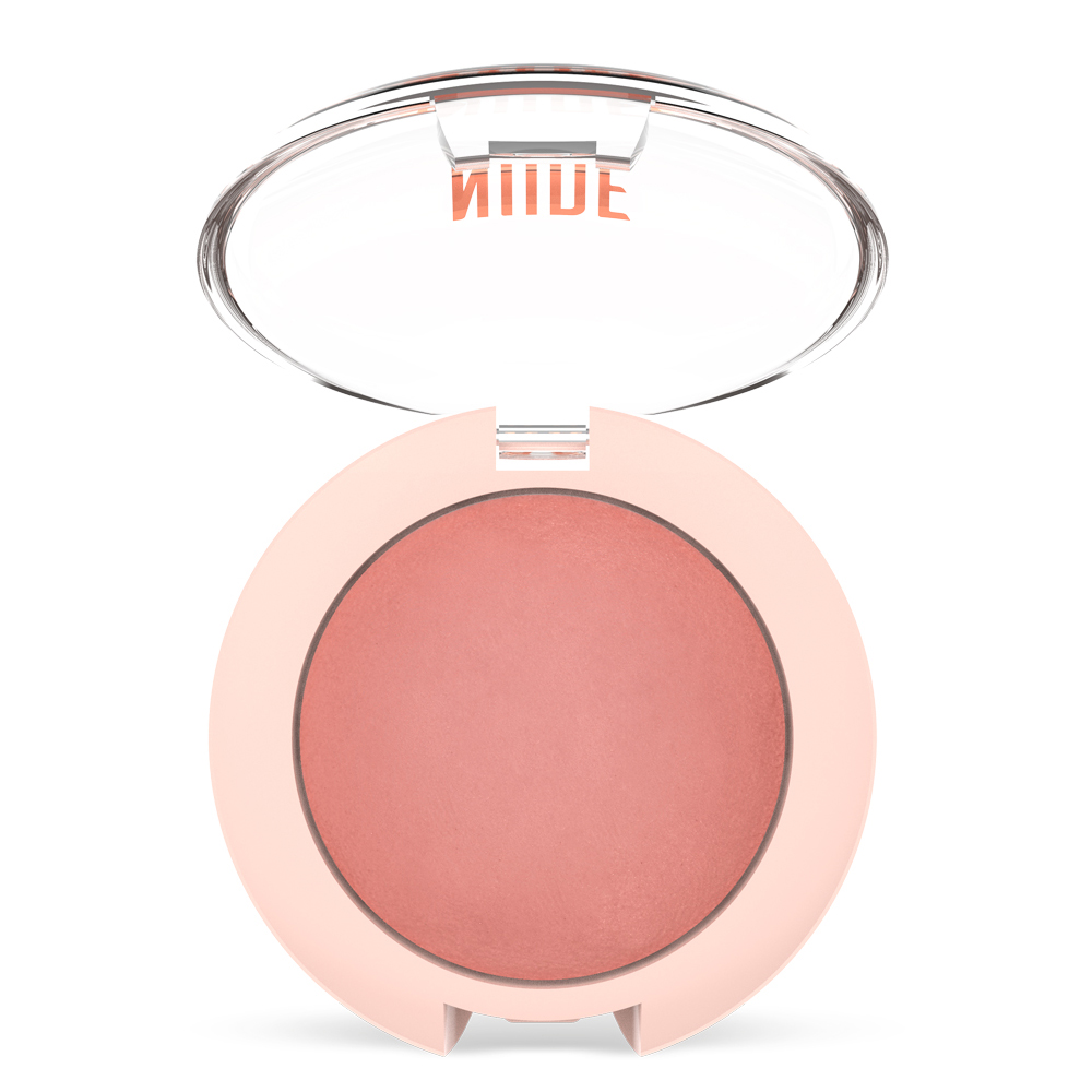 Golden Rose Nude Look Face Baked Blusher Peachy Nude Terracotta Allık
