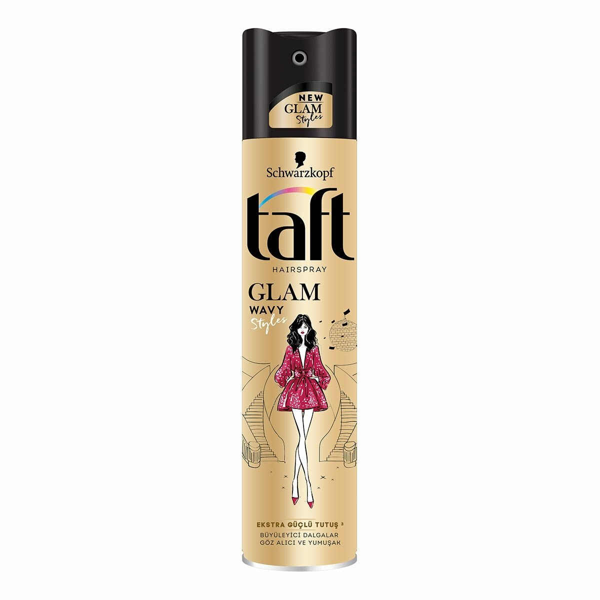 Taft Glam Wavy Styles Büyüleyici Dalgalar Sprey 250 ml