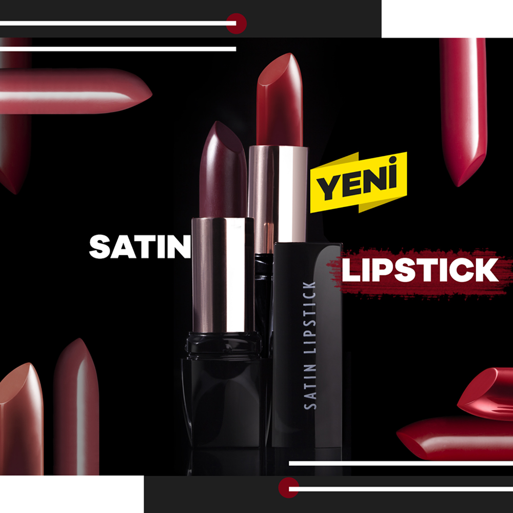 Golden Rose Satin Lipstick