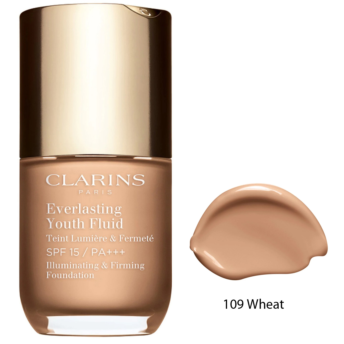 Clarins Everlasting Youth Fluid Fondöten SPF15 30 ml 109 Wheat