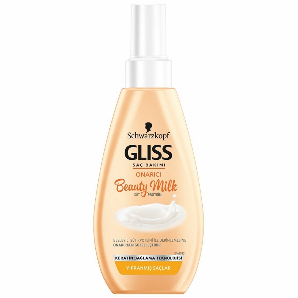 Schwarzkopf Gliss Beauty Milk Güzelleştirici Onarıcı Saç Bakım Sütü 150 ml