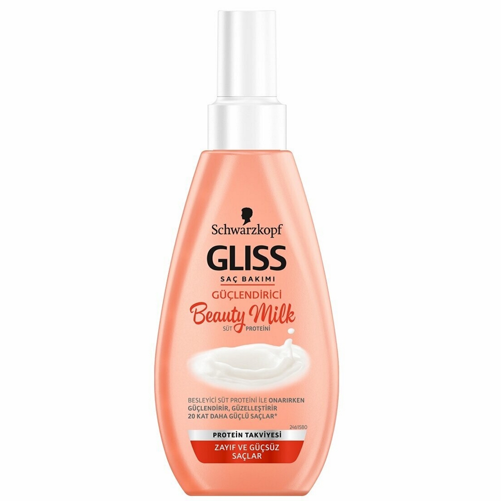 Schwarzkopf Gliss Beauty Milk Güzelleştirici Güçlendirici Saç Bakım Sütü 150 ml