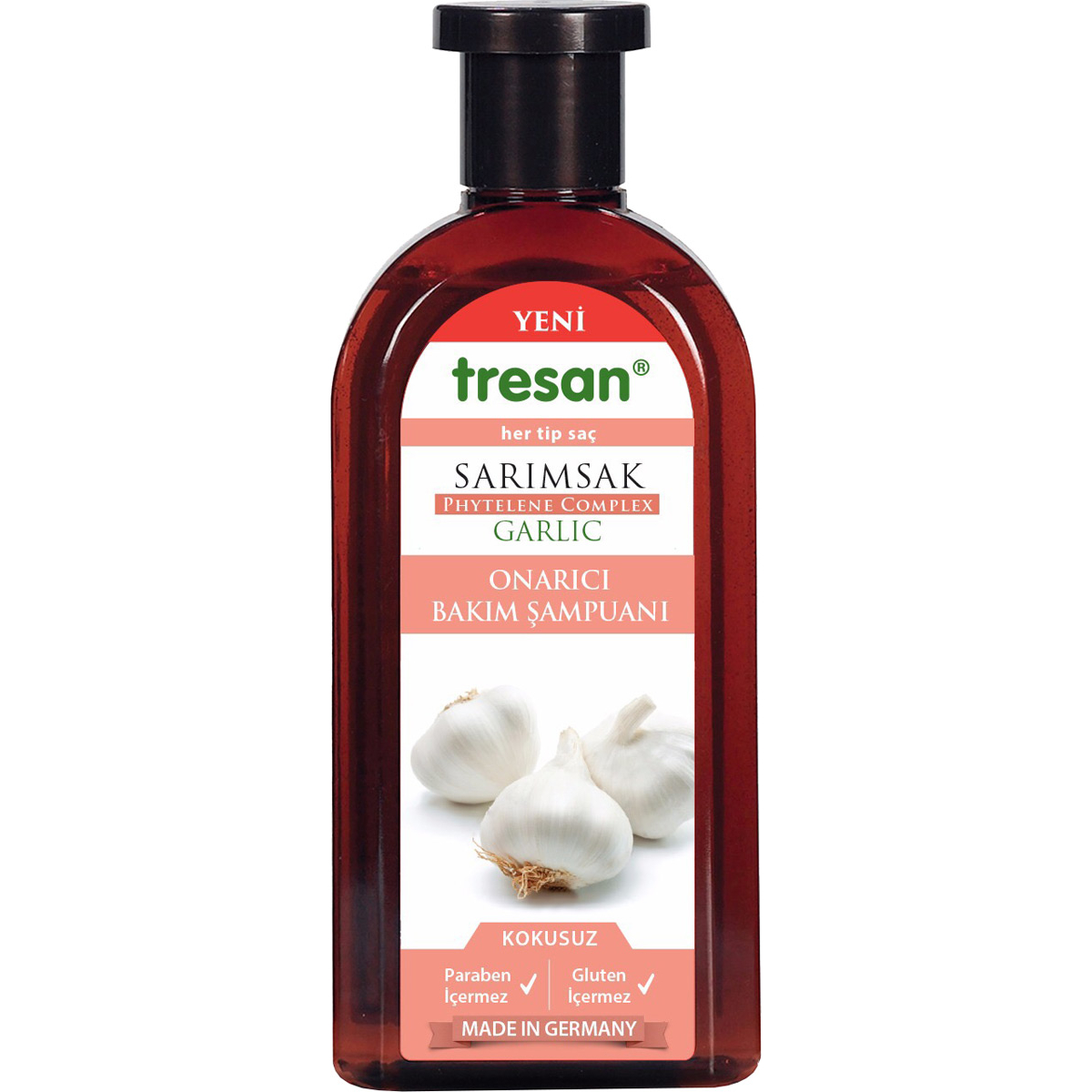 Tresan Sarımsak Özlü Kokusuz Şampuan 500 ml