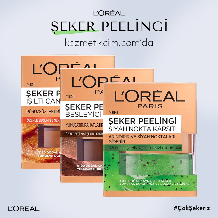 Loreal Şeker Peelingi