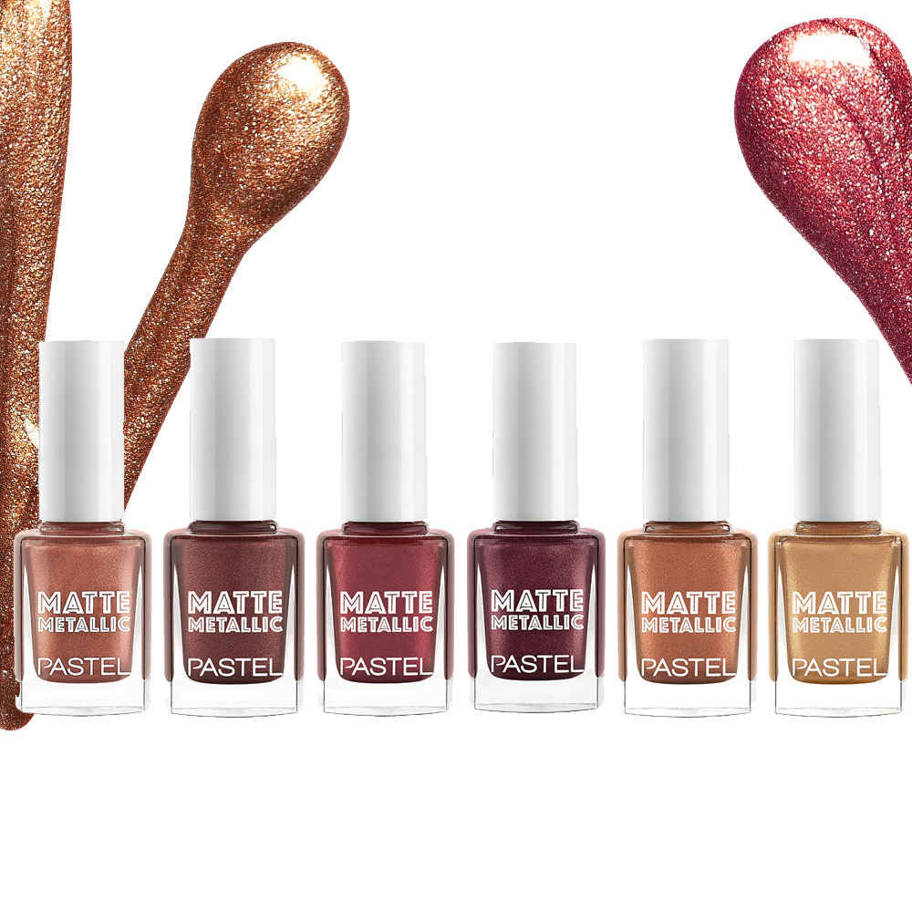 Pastel Matte Metallic Nail Polish