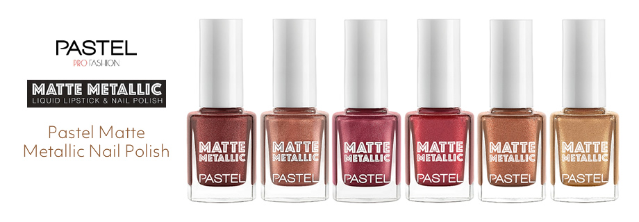 Pastel Matte Metallic Nail Polish