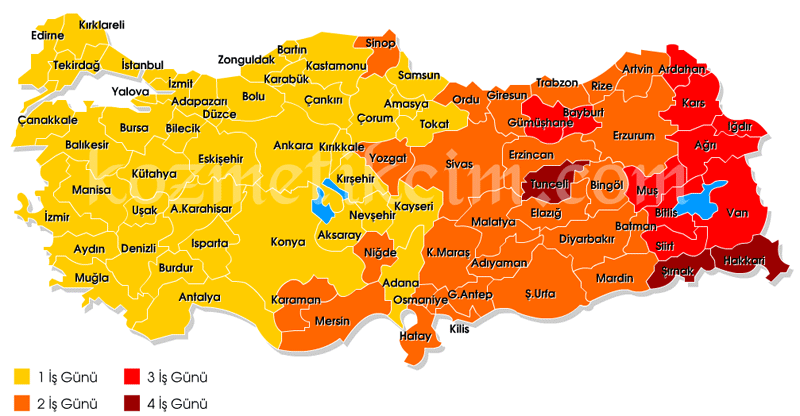 Kargo Teslimat Günleri